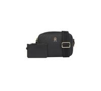 Tommy Hilfiger Distinct Handbag AW0AW17221BDS - Woman - Faux Leather Black