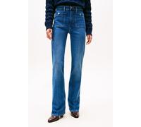 Tommy Hilfiger Women's Flo High Waist Bootcut Jeans, Blue (Flo), 32W/29L