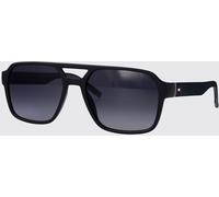 Tommy Hilfiger Double Bridge Polyamide Aviator Sunglasses - Size: 57 - male