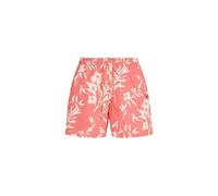 Tommy Hilfiger Drawstring Floral Tropic Swim Shorts, Pink Poppy - Small