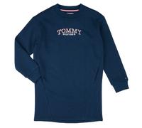 Tommy Hilfiger Dress TOMMY PUFF FLOWER HWK DRESS LS in Marine 4 years