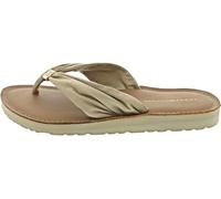 Tommy Hilfiger Elevated Beach Sandal Toe separator Beige, beige, 4 UK