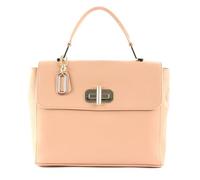 TOMMY HILFIGER Elevated Leather Satchel Maple Sugar