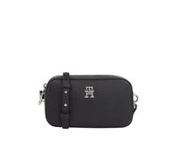 Tommy Hilfiger Emblem Crossover black handbag for women.