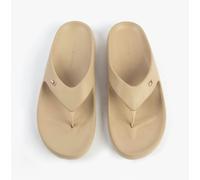 Tommy Hilfiger ENAMEL FLAG CONTOURED Womens Sandals Horseradish - UK 6/6.5