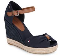 Tommy Hilfiger Espadrilles / Casual Shoes BASIC OPEN TOE HIGH WEDGE in Marine 6.5