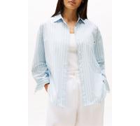 Tommy Hilfiger Ess Poplin New Easy Wide Fit Shirt Breezy Blue size 34 | Button-Down Shirts Outlet | Women | Blue 34