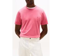 Tommy Hilfiger Men’s Short Sleeve Round Neck Seasonal Solid T-Shirt, Pink (Vintage Rosy), L