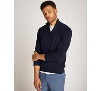 Tommy Hilfiger Essential Cotton Mens Half Zip Mock Sweatshirt - Navy - Size X-Large