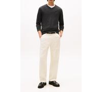 Tommy Hilfiger Essential Cotton V Neck Dark Grey Heather size M | Sweaters Outlet | Men | Gray M