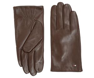 Tommy Hilfiger Essential Flag Gloves AM0AM114820HD-S/M - Unisex - Quartz - Leather Brown S/M