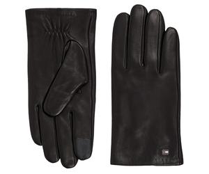 Tommy Hilfiger Essential Flag Gloves AM0AM11482BDS-S/M - Unisex - Quartz - Leather Black S/M