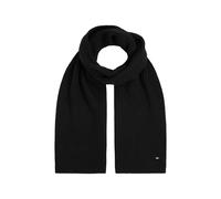 Tommy Hilfiger Essential Flag Scarf AM0AM10365BDS - Unisex - Cotton Black