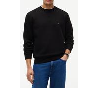 Tommy Hilfiger Essential Fleece Mens Sweatshirt - Black Cotton - Size Medium