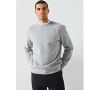 Tommy Hilfiger Essential Fleece Crew Neck Sweat - Grey, Grey, Size 3Xl, Men Grey
