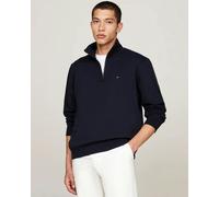 Tommy Hilfiger Essential Fleece Mens Half Zip Sweatshirt - Grey - Size X-Large