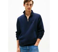 Men's Tommy Hilfiger Essential Intechno Mens Half Zip Sweatshirt - Blue/Black - Size: 40/Regular