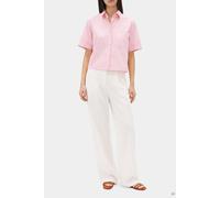 Tommy Hilfiger Essential Poplin Ss Shirts Bonita Pink size M | Button-Down Shirts Outlet | Women | Pink M