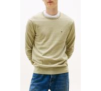 Tommy Hilfiger Essential Pullover Regular Fit Crew Neck Olive size S | Sweaters Outlet | Men | Green S