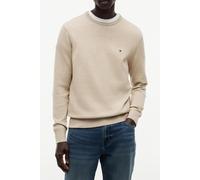 Tommy Hilfiger Essential Seasonal Cotton Batique Khaki Heather size XL | Sweaters Outlet | Men | Brown XL
