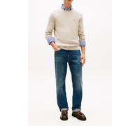 Tommy Hilfiger Essential Seasonal Cotton Sweater Sandalwood Heather size L | Sweaters Outlet | Men | Brown L