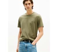 Tommy Hilfiger Essential Seasonal Regular Fit Solid Mens T-Shirt - Battle Green - Battle Green - XL