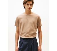 Tommy Hilfiger Essential Seasonal Regular Fit Solid Mens T-Shirt - Coastal Taupe - Coastal Taupe - M