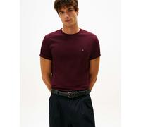 Tommy Hilfiger Essential Seasonal Regular Fit Solid Mens T-Shirt - Deep Burgundy - Deep Burgundy - L