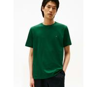 Tommy Hilfiger Essential Seasonal Regular Fit Solid Mens T-Shirt - Ornamental Green - Ornamental Green - L