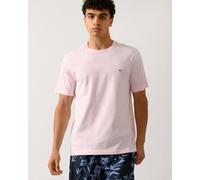 Tommy Hilfiger Essential Seasonal Regular Fit Solid Mens T-Shirt - Pink Lily - Pink Lily - M