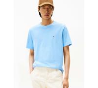 Tommy Hilfiger Essential Seasonal Regular Fit Solid Mens T-Shirt - Vessel Blue - Vessel Blue - L
