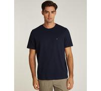 Tommy Hilfiger Essential Solid Mens T-Shirt - Navy Cotton - Size Medium