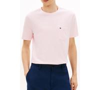 Tommy Hilfiger Essential Solid T-shirt Pink Lily size M | Basic T-Shirts Outlet | Men | Pink M