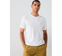 Tommy Hilfiger Essential Solid T-Shirt, White, Size Xl, Men White