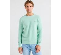 Tommy Hilfiger Essential Structure Crew Neck Knitted Jumper - Grey, Grey, Size 2Xl, Men Grey