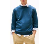 Tommy Hilfiger Essential Terry Crew Regular Fit Sweatshirt Aegean Sea Grey size S | Sweaters Outlet | Men | Gray S