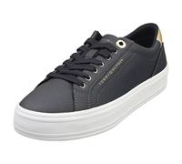 Tommy Hilfiger Essential Vulc Sneaker Womens Trainers in Space Blue - 7 UK