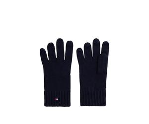 Tommy Hilfiger Essentials Flag Gloves AM0AM12845DW6 - Unisex - Cotton Blue 0.00 x 24.0 x 10.0