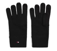 Tommy Hilfiger ESSENTIALS FLAG GLOVES Gloves AM0AM12845BDS - Man - Quartz - Cotton Black OS