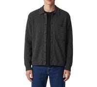 Tommy Hilfiger Fisherman Rib Coach Jacket Dark Grey Heather size M | Cardigans Outlet | Men | Gray M