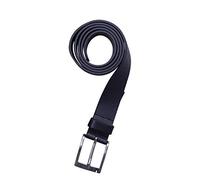 Tommy Hilfiger Men’s New Aly Leather Belt, Blue (Midnight), 31.5 inches