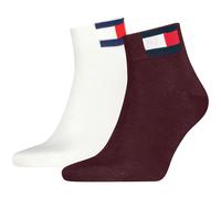 Tommy Hilfiger Flag Quarter Short Socks 2 Pairs