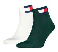 Tommy Hilfiger Flag Quarter Short Socks 2 Pairs