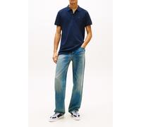 Tommy Jeans Placket Slim Fit Short Sleeve Polo