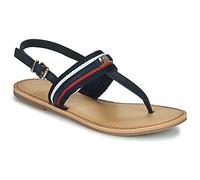 Tommy Hilfiger Flat sandals CORPORATE WEBBING FLAT SANDAL in Marine 6.5