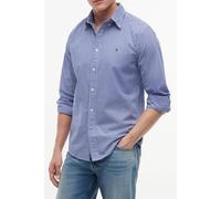 Tommy Hilfiger Flex Poplin Gingham Wedge Blue/check size S | Casual Shirts Outlet | Men | Blue S
