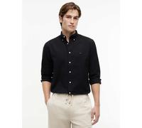 Tommy Hilfiger Flex Regular Fit Pure Cotton Oxford Shirt Black