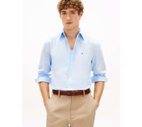 Tommy Hilfiger Flex Regular Fit Pure Cotton Oxford Shirt Light Blue