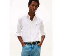 Tommy Hilfiger Flex Regular Fit Pure Cotton Oxford Shirt White