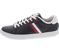 Tommy Hilfiger FM0FM02668 Men’s Low-Top Sneakers, Blue (Desert Sky Dw5), 6.5 UK